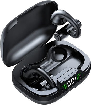 COREGENIX JR03 Wireless Earbuds TWS with BT 5.3 Low Latency, 30hrs Play & Fast Charging Bluetooth(Black, True Wireless)