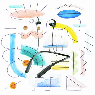 QPG STORE Rokerz 235 Pro Wireless Bluetooth Neckband(0.1888 Bluetooth(Black, In the Ear)