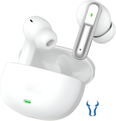 BULLSTORM BS ultrapood Bluetooth Gaming(Glossy White, True Wireless)