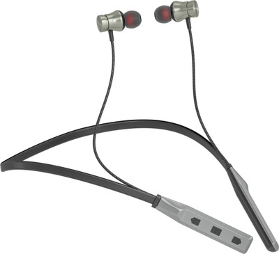 IZWI Bluetooth V5.1 Trusted Extra-Long Playtime, Built-in Mic with Sports and Workout Bluetooth(Black, In the Ear)