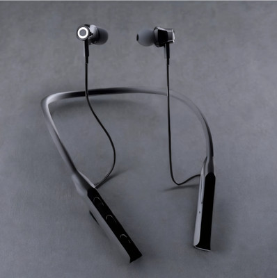 AIZINA Wireless Neckband with HD Audio, 30H Playtime, Fast Ch_GA Bluetooth & Wired(Multicolor, In the Ear)