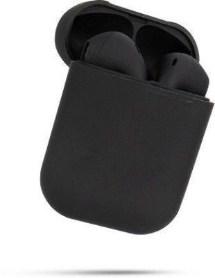 FRYSKA Inpods 12 TWS Headphones Wireless Bluetooth Sports Headset Bluetooth Headset(Black, True Wireless)