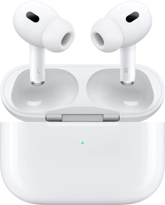 Tirumala Airpods Pro 2 (2nd generation) with Mic | Noise Canceling |25H Playback Bluetooth(White, In the Ear)