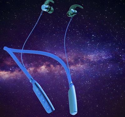 GPQ STORE Rokerz 235 Pro Wireless Bluetooth Neckband(0B.806 Bluetooth(Blue, In the Ear)