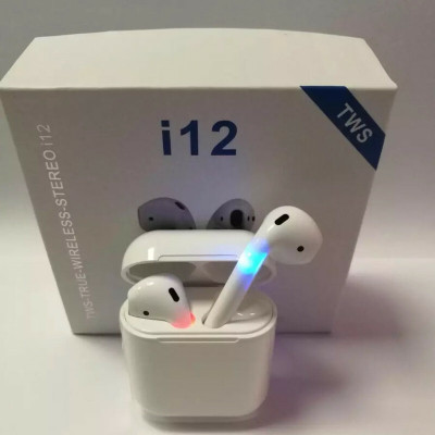 Gadget Master i12 tws bluetooth headphone wireless Bluetooth(White, In the Ear)