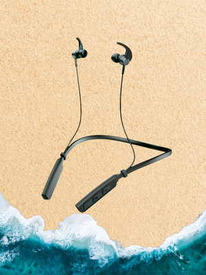 QPG STORE Rokerz 235 Pro Wireless Bluetooth Neckband(0.1873 Bluetooth(Black, In the Ear)