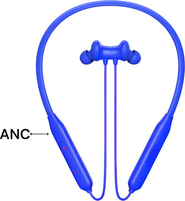 GREE MATT 42Hour Hi-Fi Neckband Sound Waterproof Bluetooth Earphones Wireless N8 Bluetooth(Blue, In the Ear)