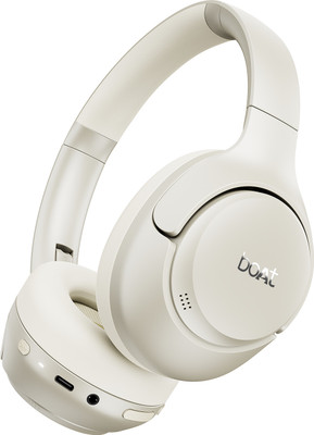 boAt Rockerz 551 ANC Pro(2025 Launch) with 42dB ANC,72Hrs Battery, App Support Bluetooth(Hazel Beige, On the Ear)