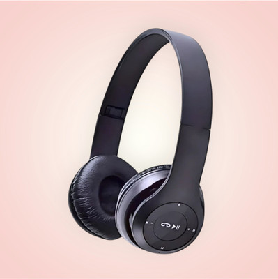 house of common Pro-Level Bluetooth Gaming Headset with Foldable Design and Mic_HB Bluetooth & Wired(Black, On the Ear)