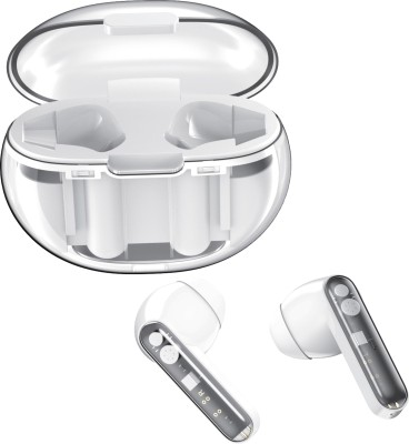 ZPELDORN Earbuds W300 with 12.4mm Driver, 30dB ANC, 360 Spatial Audio Long Life Battery4 Bluetooth(White, True Wireless)