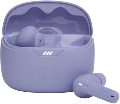 JBL Tune Beam Active Noise Cancellation, 48H Playtime,JBL App, Speed Charge, BT5.3LE Bluetooth  (Purple, True Wireless) For Rs. 2999 @ 63 %