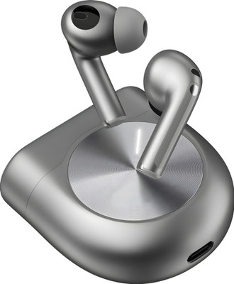 XEWISS Master XR-50 With AI ENC for calls, 44 hours of Playback and Deep Bass-7 Bluetooth Gaming(Grey, True Wireless)