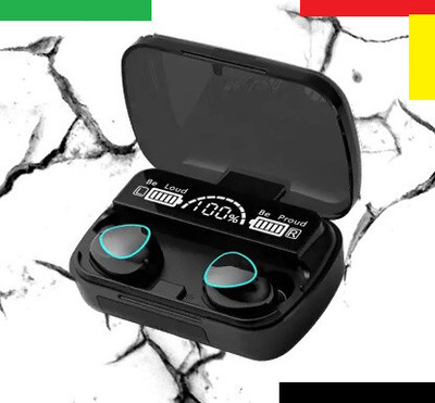 EAGGR M10 True Wireless in ear Earbuds Bluetooth TWS Touch Control Gaming E311 Bluetooth Gaming(Black, True Wireless)