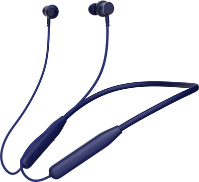 TEQIR SOUL 110 - ASAP Charge 48Hr Playtime With AI ENC Headphone Neckband-11 Bluetooth Gaming(Blue, In the Ear)