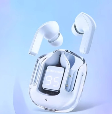 Acheron ULTRAPOD MAX TWS Earbuds with 13mm Drivers, Noise Reduction, Bluetooth 5.3 Bluetooth(Blue, TRENDY, In the Ear)