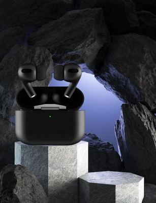 SAIBABA AirPod Pro 2 (2nd generation) QA71 Bluetooth(Black, True Wireless)