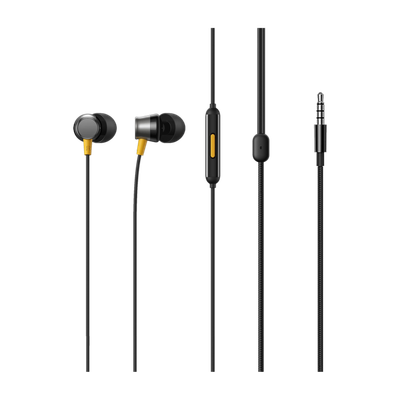 realme Buds 3 wired Wired(Black, In the Ear)