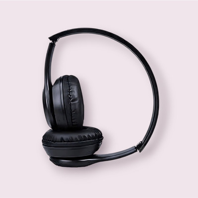 TWS Over-Ear Wireless Headset with Thumping Dynamic Bass for Gaming_IS Bluetooth & Wired(Black, On the Ear)