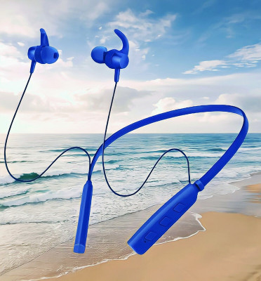 GPQ STORE Rokerz 235 Pro Wireless Bluetooth Neckband(0B.138 Bluetooth(Blue, In the Ear)