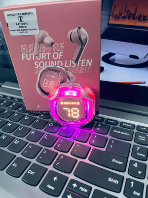 NKPR Smart Design Led UltraPods Buds 2 With Charging Case _63 Bluetooth(Pink, True Wireless)