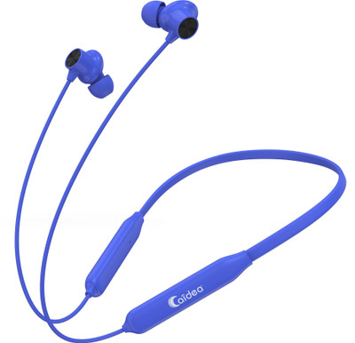 Caidea CNB100 Bullet Z2 Upto 100 Hrs* Music,ENC,Magnetic On/Off,Fast Charging Neckband Bluetooth(Beam Blue, In the Ear)