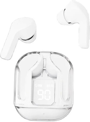 Qvee Ultrapods Pro 2 TWS Earbuds with 50 Hours Playtime with Fast Charging Bluetooth Gaming(White, True Wireless)