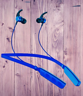 GPQ STORE Rokerz 235 Pro Wireless Bluetooth Neckband(B.0.354 Bluetooth(Blue, In the Ear)