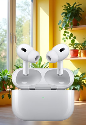 Morxt Earbuds Pro 2Wireless ANC Active Noise Cancelling Air Pro Gen 09 (USB-C) Bluetooth(White, In the Ear)