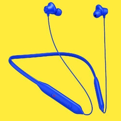 RSTEQ MELODIOUS BLUETOOTH WIRELESS NECKBAND BULLETS Z 2,MAGNETIC ON/OFF 0717 Bluetooth Gaming(Blue, In the Ear)