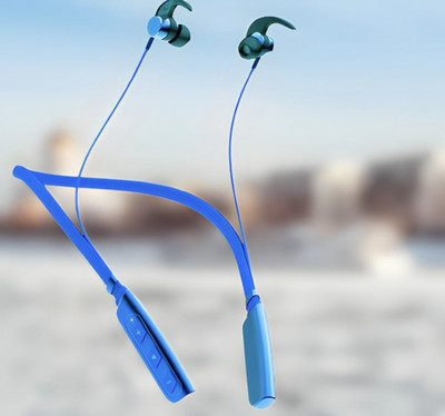 GPQ STORE Rokerz 235 Pro Wireless Bluetooth Neckband(0B.1114 Bluetooth(Blue, In the Ear)