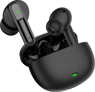 Qvee QV151 TWS In-Ear Wireless Earphone Stereo Bass 800mAh Battery Charger-15 Bluetooth Gaming(Black, True Wireless)