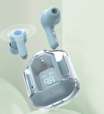 HOUSE OF SOUND T_12 EARBUDS Bluetooth Gaming(Blue, True Wireless)