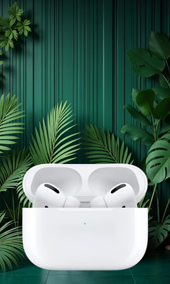 BeatFlow Airmaxi Pro Pro 2 (2nd generation) N80 premium quality -(USB-C) Bluetooth(White, In the Ear)