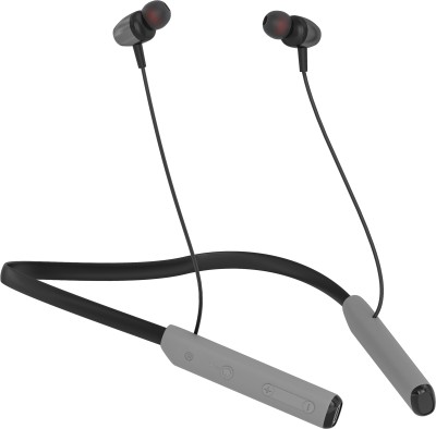 TOCSIN Neckband pro With ASAP Fast Charging Upto 48Hour Playtime Earphone with mic[TG4] Bluetooth(Grey, In the Ear)