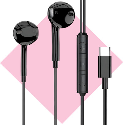 Yildiz BassHeads 100 Wired Earphones with Mic For One_Plus Nord 4/CE/2T/CE3/10T[15] Wired(Black, In the Ear)