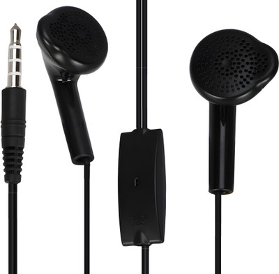 CABTRONICS 3.5mm Jack Earphones with Ultra Dolby Sound Bass Wired(Black, In the Ear)