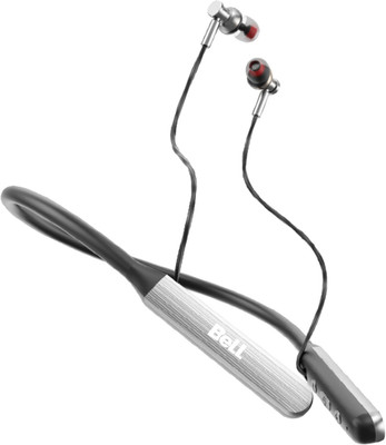 BELL BLBHS173 Bluetooth Wireless in Ear earphone with mic, upto 65 Hrs Playtime Bluetooth(Silver, In the Ear)