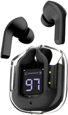 Techfly Ultrapods V5.3 Sweatproof True Wireless ANC Earbuds 7 Bluetooth(Black, True Wireless)