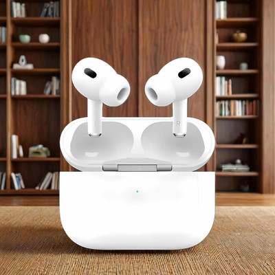 fronz Pro Smart Touch & Bass Boost Gaming EarBud with ANC white Bluetooth(White, In the Ear)