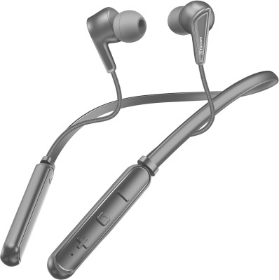 TP TROOPS TP Bluetooth v5.0 Wireless Headset 42H Powerfull Bass Include Bluetooth(Grey, In the Ear)