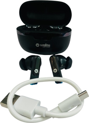 walta AIR FOXX True Wireless Bluetooth Earbuds Bluetooth(Black, True Wireless)