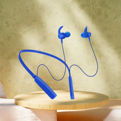 Clairbell 235Pro Bluetooth Neckband Noise-Cancelling True Wireless in-Ear & MicrophoneL66 Bluetooth(Blue, In the Ear)