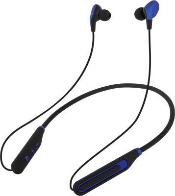 Alchiko Bullet Neckband Splash-Proof Sport Stereo High Bass Sound With SD Card Slot Bluetooth Headset(Black, Blue, In the Ear)