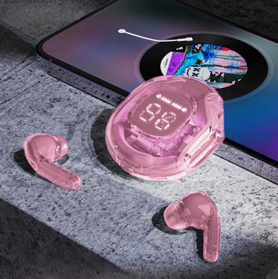 HOUSE OF SOUND WIRELESS MUSIC_PRO EARBUDS Bluetooth(Pink, True Wireless)