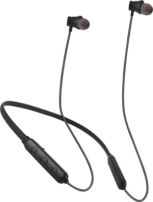 MOOZMOB BT Jazz Sports Wireless Bluetooth Neckband 10 Hours Music Playtime Earphones B11 Bluetooth(Black, In the Ear)