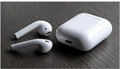 laxmi gold Truly Wireless i12 Bluetooth Headset With Touch Sensor And Charging Case Bluetooth(White, True Wireless)