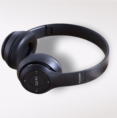 house of common Wireless Headphones with Detachable Aux Cable and Carrying Case_LN Bluetooth & Wired(Black, On the Ear)