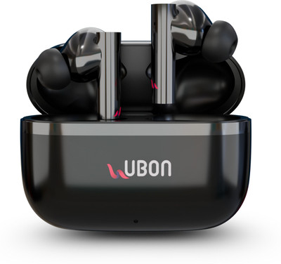 delphine True Wireless Earbuds | Touch Control & Noise Reduction | Compact & Stylish Bluetooth Gaming(Black, In the Ear)