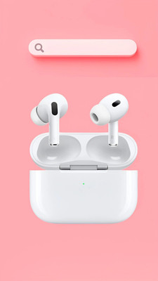RAJIBNEW Airpox pro 2 Earbuds with Drivers, 40H Playtime, Rage Mode,ANC & Type-C Bluetooth(White, True Wireless)