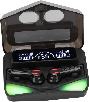 snowbudy AirDoze M28 Earbuds with upto 48H Playtime, ENC, Bass Mode, Gaming Mode & BT 5.1 Bluetooth Headset(Black, True Wireless)